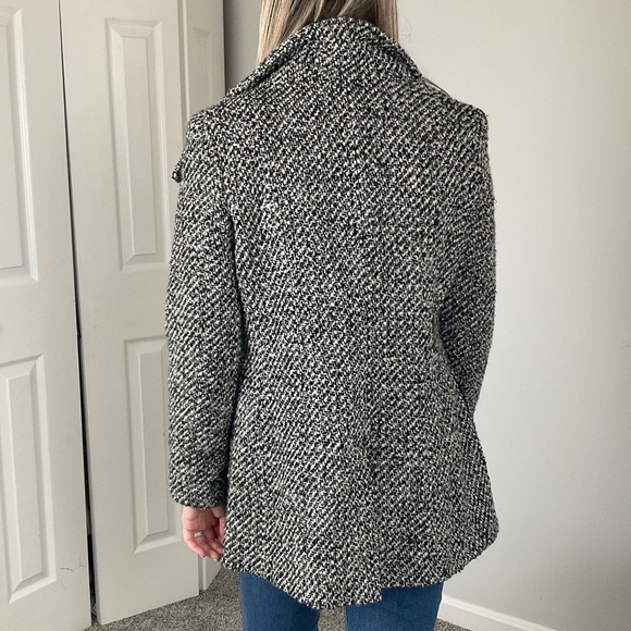 Calvin Klein Tweed Coat - Picture 5 of 6